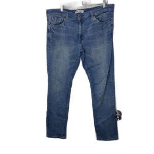 True Craft Men’s Jeans 36x34 Light Wash Denim Tapered Fit Casual Stretch Pants